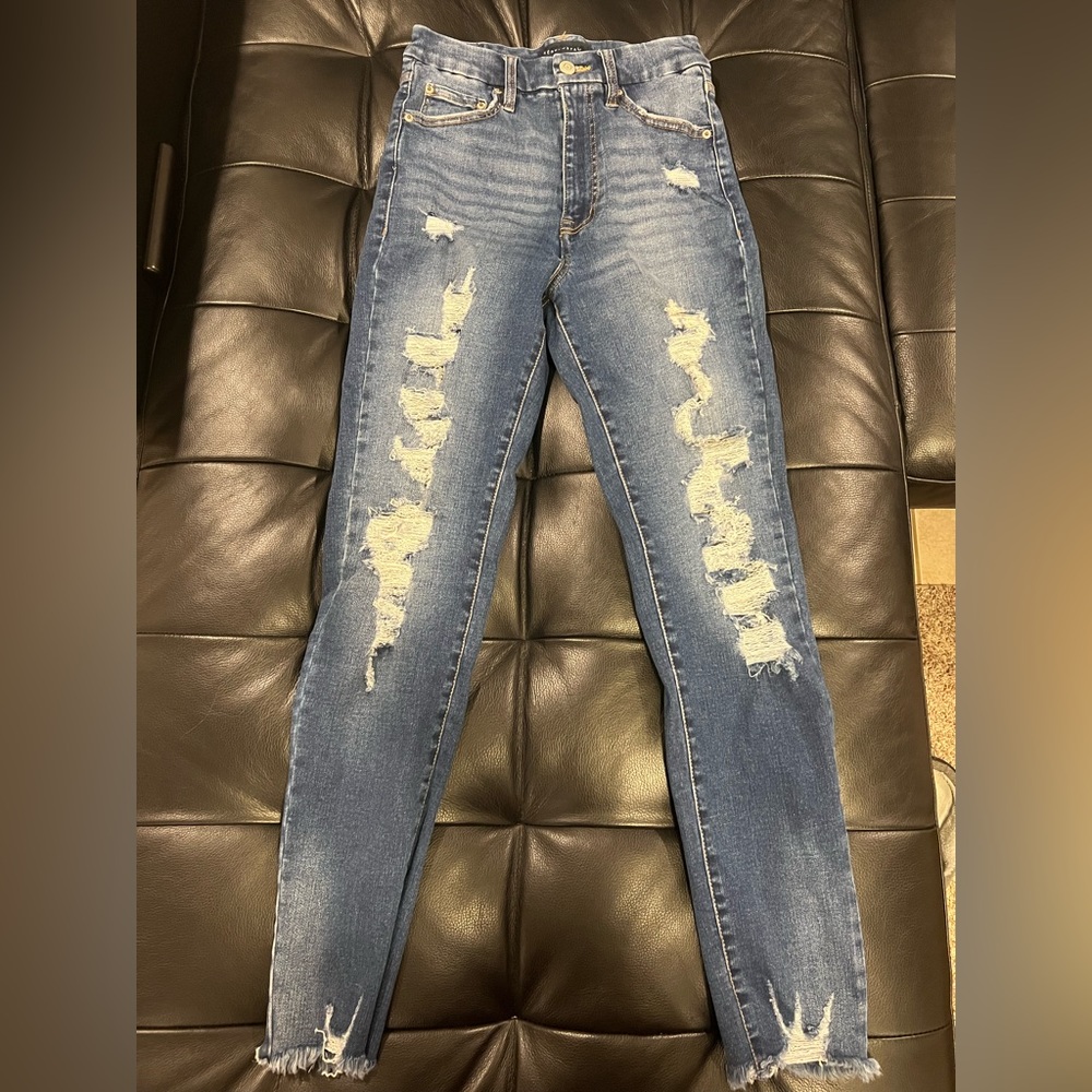 High rise jeans size 6